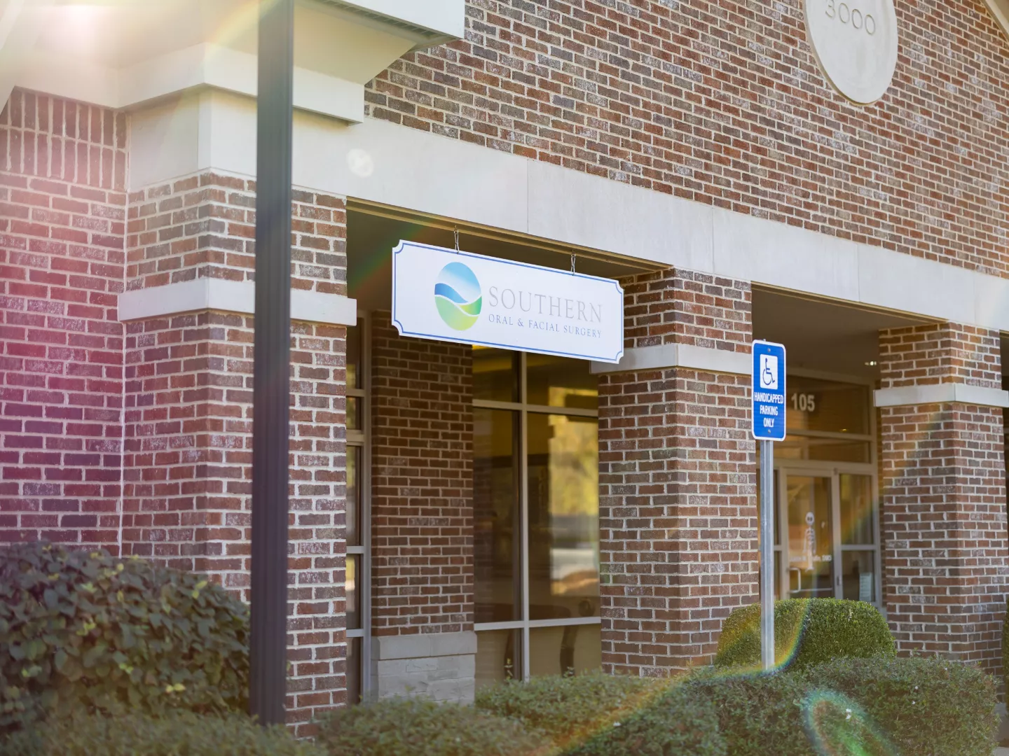 Exterior of Southern Oral Facial Surgery.