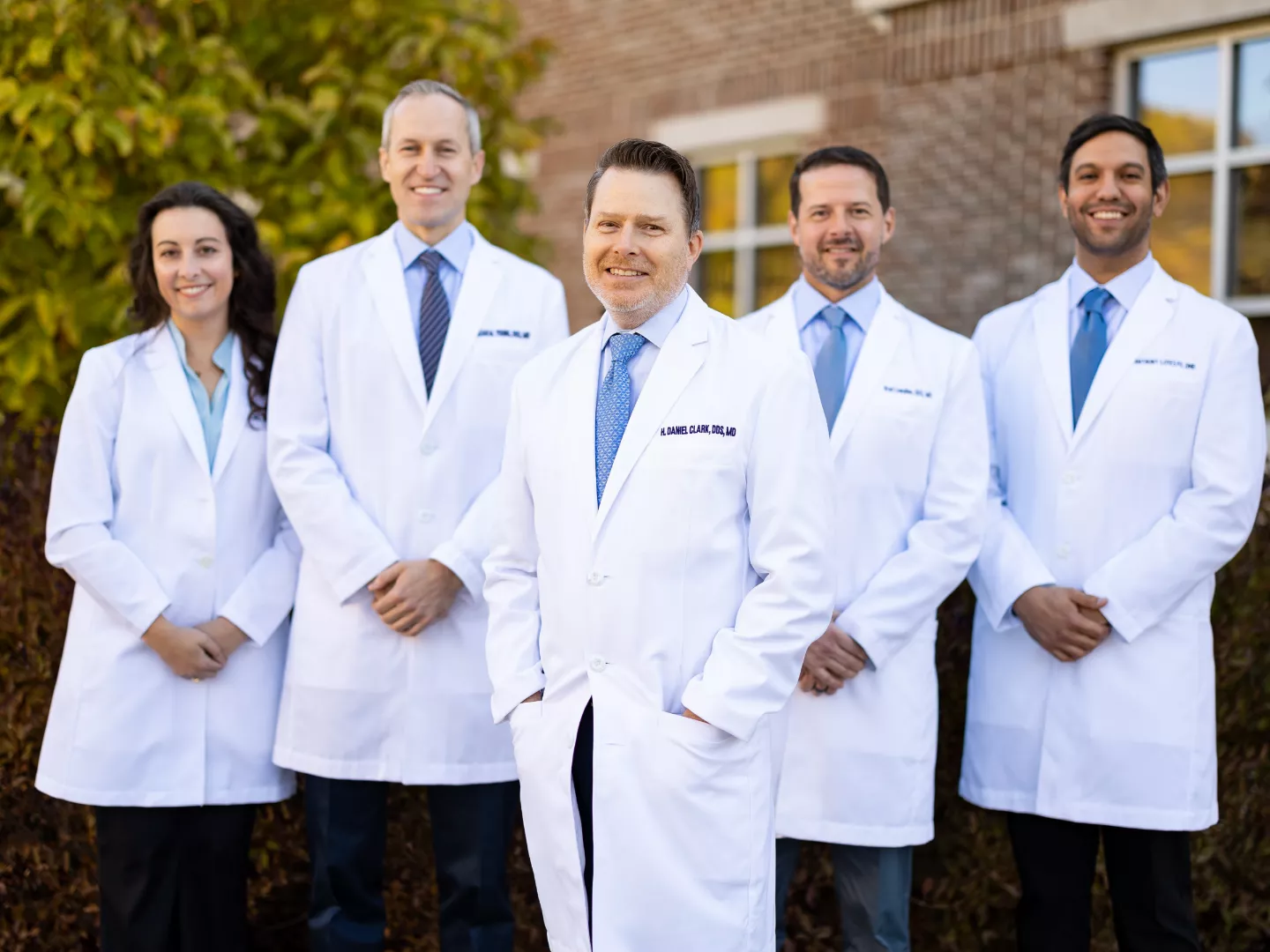Group photo of all surgeons - Southern Oral & Facial Surgery.